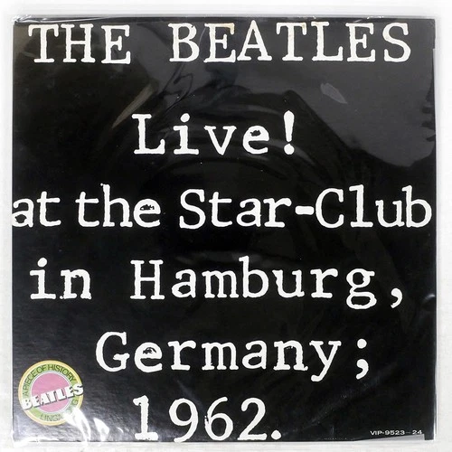 BEATLES LIVE IN HAMBURG 1962 VICTOR VIP9523 Japan VINYL 2LP