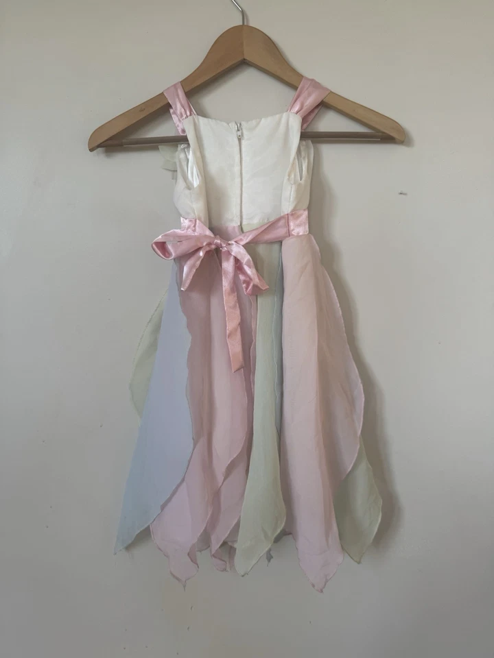 Girls Biscotti Dress Event Holiday Wedding Petals Easter Pastels Size 6 - Image 4 of 4