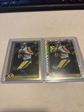 2025 Topps Chrome X-Fractor And Base Lot Of 2 Mathew Stafford 🔥🔥🔥🔥🔥🔥