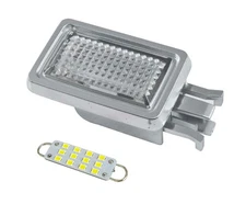 1986-1993 Ford Mustang Sunroof Interior Dome Light Lens Assembly w/ LED Bulb