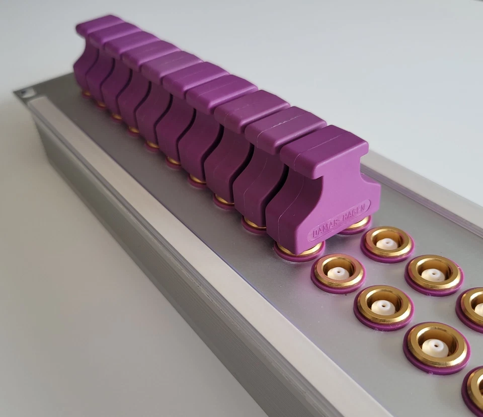 DAMAR & HAGEN - Anschlussplatte Patchfeld 19 Zoll - BNC HD - Video HDTV - 75 Ohm - Bild 3 von 4