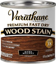 Varathane Premium Fast Dry Wood Stain, Half Pint (Pack of 1), Dark Walnut 