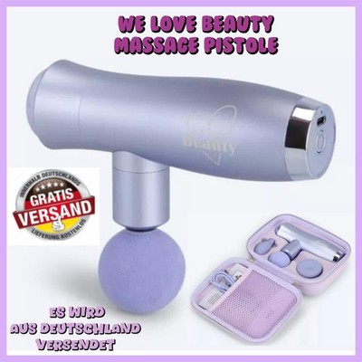 We love Beauty Massage Gun Massagepistole Tragetasche Handlich Massagegerät