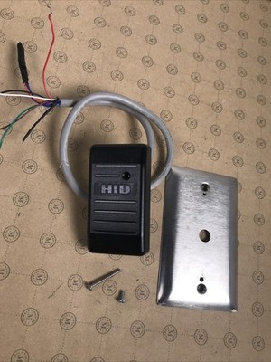HID Black 6005BKB00 ProxPoint PLUS Mini Proximity Access Control Reader, used