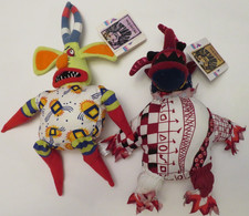 NWT Disney Store Lion King Bean Bag Plush Broadway Musical Trickster 5 2 Lot