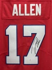 Josh Allen Signed NIKE RED Buffalo Bills Football Jersey NFL ALL PRO VSA COA