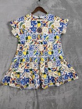 Women's Dresses Tunic Beach Dress Short Sundress Floral Boho Mini Summer XL