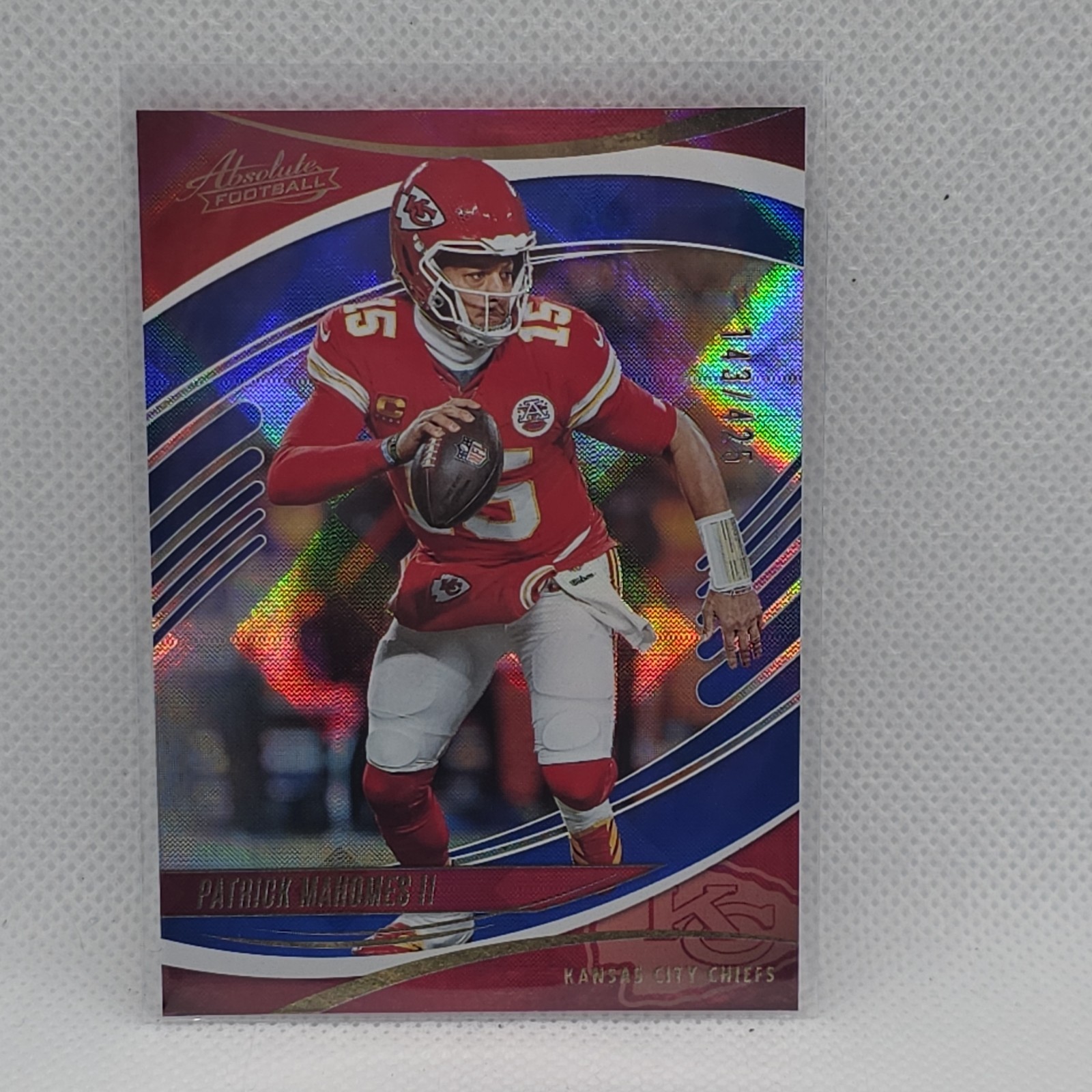 2025 Panini Absolute Patrick Mahomes II #53 Blue Diamonds /425 💎🚨