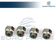 4x Gray Aluminum Tire Wheel Rims Stem Air Valve Caps Tyre Cover Car Truck Bike