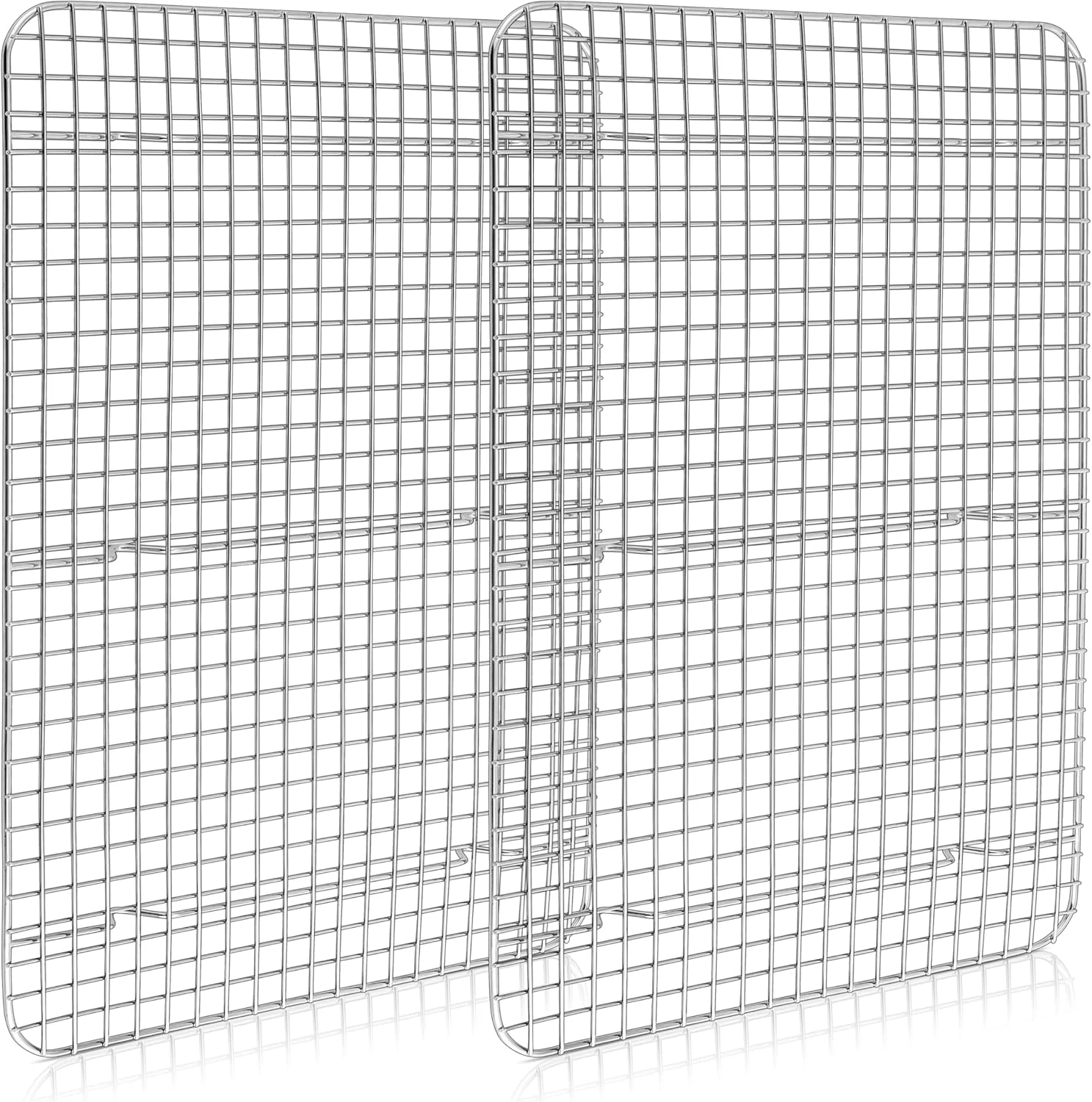 2 Pack Cooling Racks, 16.5 x 11.5 Inch Stainless Steel Large Baking Rack Set for
Opens in a new wind
