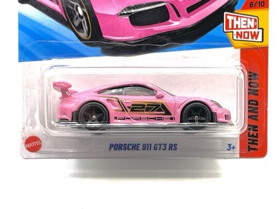 2025 Hot Wheels Porsche 911 GT3 RS #220 (Pink) SUPER CUSTOM WHEEL