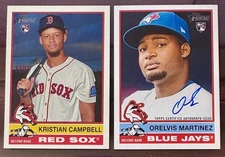 2025 Topps Heritage HIGH NUMBER Singles (#501-725) + INSERTS + AUTOS : U PICK!