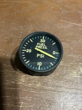 VINTAGE AIRCRAFT US GUAGE FUEL PRESSURE GAGE INDICATOR TYPE C-33 MEMORABILIA