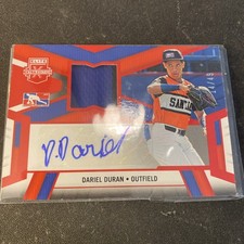 2023 Panini Elite Extra Edition - Dariel Duran - DPL Relic Auto #d /49