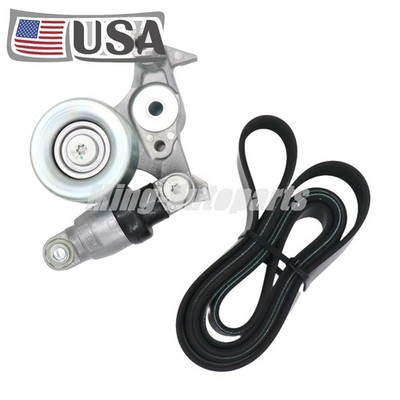 For Honda Accord CR-V Civic Integra 1.5L L4 Serpentine Belt Tensioner Pulley Kit