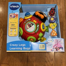V Tech Crazy Legs Learning Bugs Toys NEW