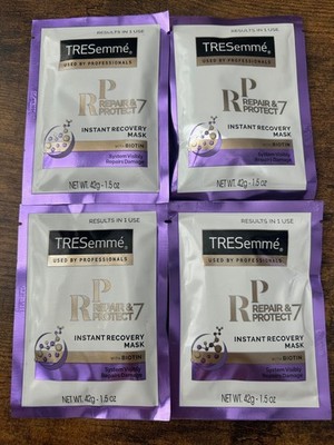 Lot Of 4 TRESemmé Keratin Repair & Protect Instant Recovery Mask - 1.5 oz