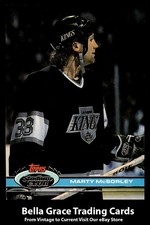 1991-92 Topps Stadium Club Marty McSorley #267 Los Angeles Kings NHL Hockey  