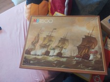 🧩INNEN NEU: Seeschlacht T. Luny altes Puzzle 1500 Teile MB  🧩