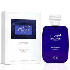 Hawas Sapphire X FBFragrances Edition Eau de Parfum Spray 100ml 3.4 oz by Rasa