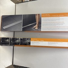 Schluter Kerdi-Line Linear Channel Body Offset Drain Outlet 125 CM  Grate 5C4