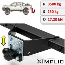 Höhenverstellplatte 3x90mm für Kupplungskugel für VW Taro 89-9