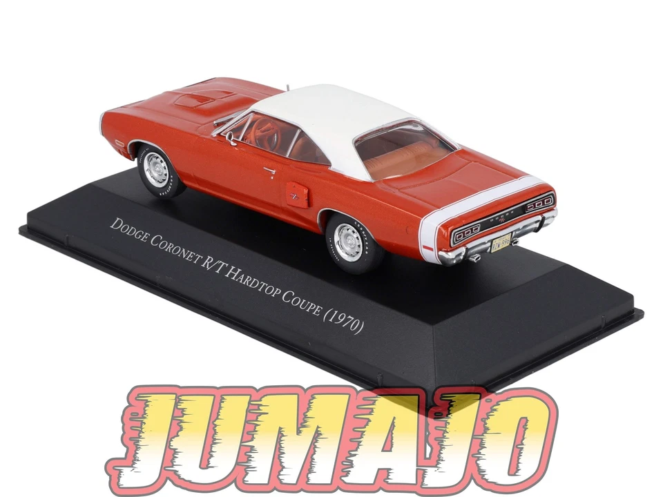 AC115 Voiture 1/43 IXO altaya Voitures américaines DODGE Coronet R/T Hardtop Cou - Photo 3/4
