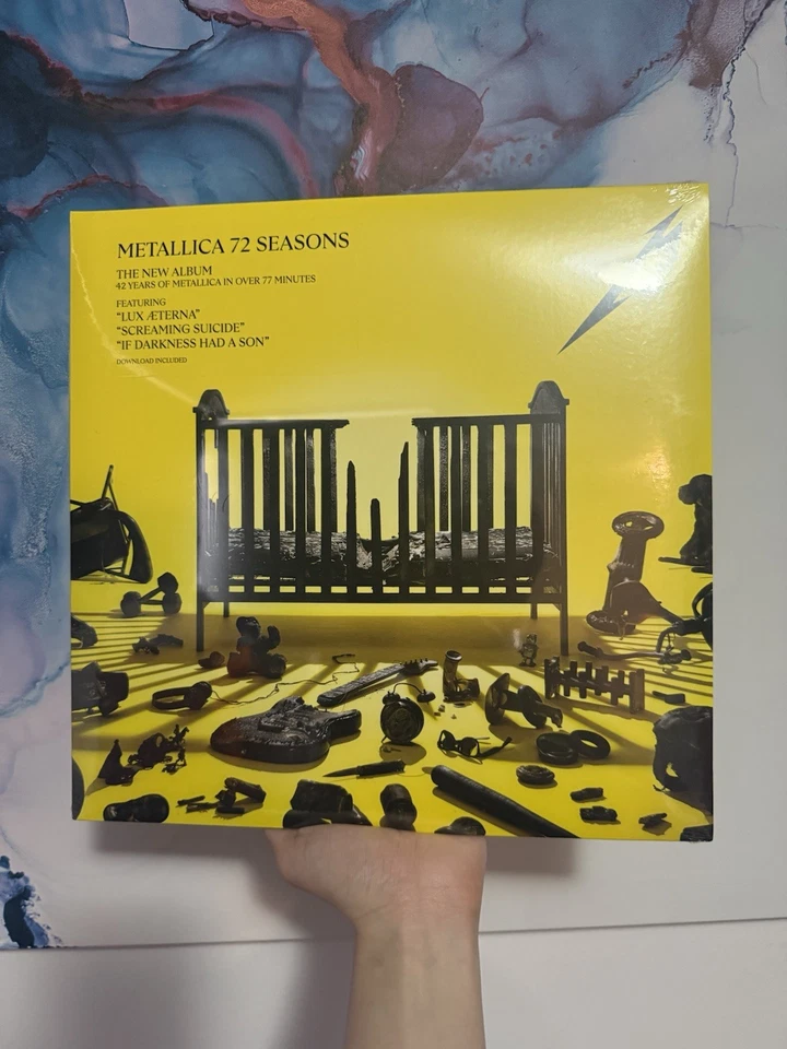 $30 OFF “ NOVSAV “Metallica 72 Seasons Sydney Exclusive Pop Up Vinyl Record - Image 2 of 2