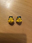 VINTAGE 1985 KENNER MASK M.A.S.K. BRAD TURNER CONDOR DRIVER Short 2 HELMET PARTs