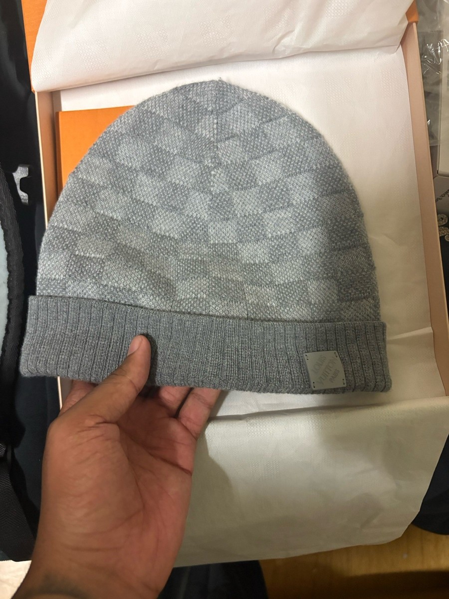 Louis Vuitton Gray Beanie | eBay