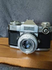 Zeiss Ikon Contaflex Super 35mm SLR Film Camera-Very clean but UNTESTED!