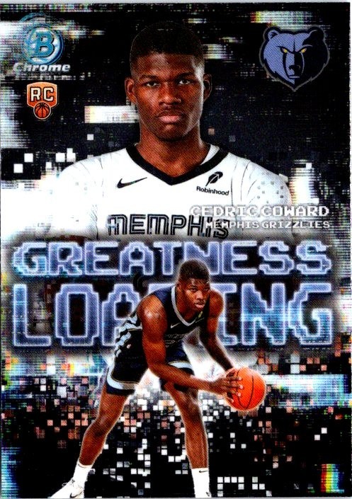 2025-26 Bowman Chrome Greatness Loading RC Insert: Cedric Howard