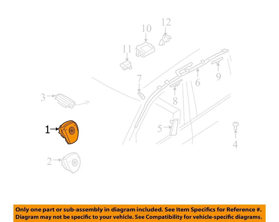 Rueda delantera Air Bag para conductor compatible con 32306780475 diseño estándar de 3 radios 1933047 Foto 4 de 4
