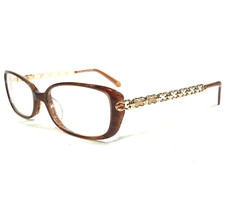 Escada Eyeglasses Frames E0341 MHY Brown Horn...