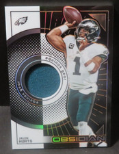 #4013 2022 OBSIDIAN EQUINOX GEAR JALEN HURTS #EGTLR ORANGE ETCH 30/75