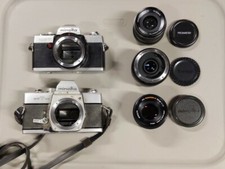Minolta SRT 101 xg7 and 3 lenses - untested. B5