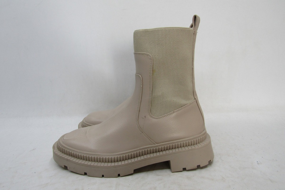 Mango Outlet Mango Botin Chelsea Mango Size 41 EUR Brown Leather