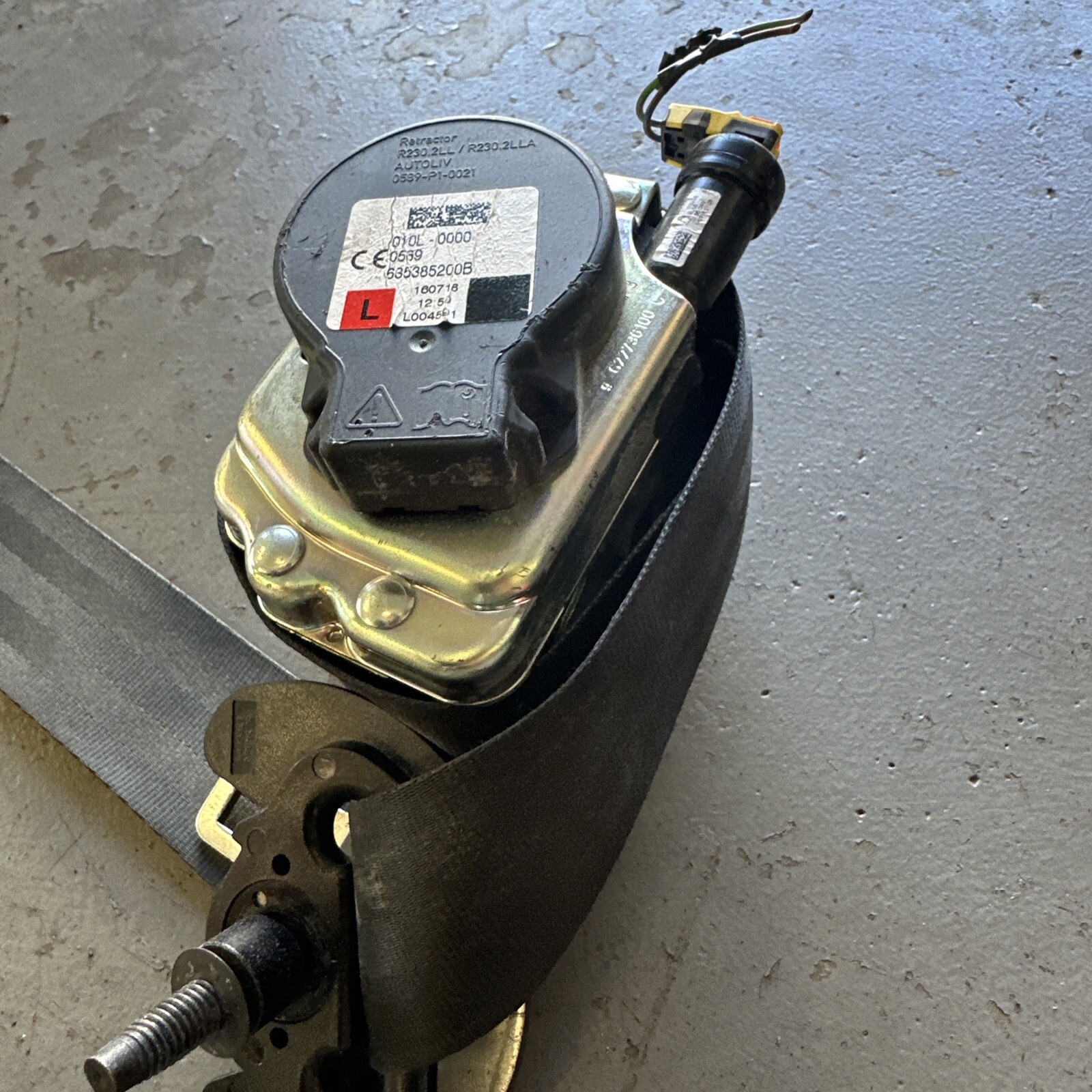 Land Rover Discovery Sport 2019 Left Front Seatbelt Atf14549 for  