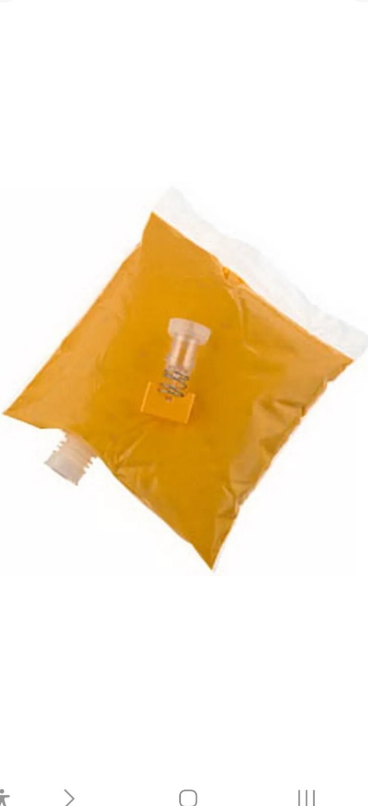 Estuche para salsa de queso Gehls Nacho / Jalapeño de 4 80 OZ. Bolsas con válvulas desechables