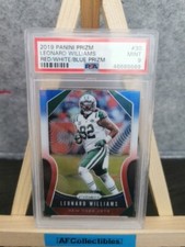 2019 Panini Prizm Leonard Williams Red/White/Blue