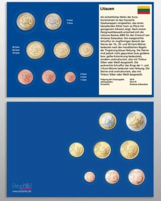 Prophila Collection Münz-Tablett Litauen