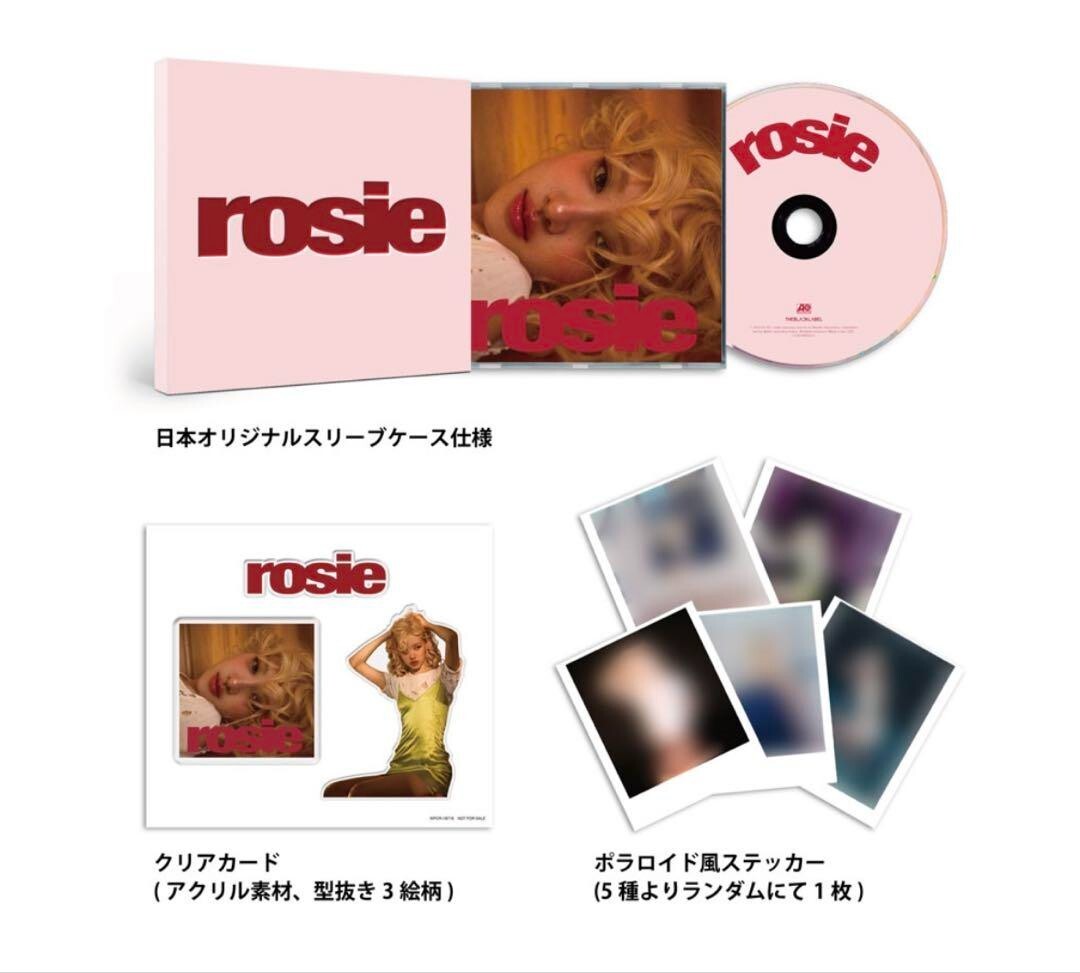 ROSÉ Studio Album [Rosie] Japan Limited Edition with Bonus
