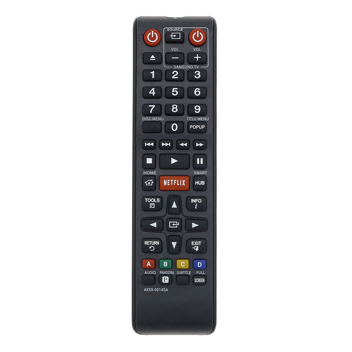 Thumbnail - Ersatz Fernbedienung Für Samsung Bde5400 Blu-ray Player