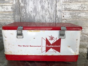budweiser ice chest
