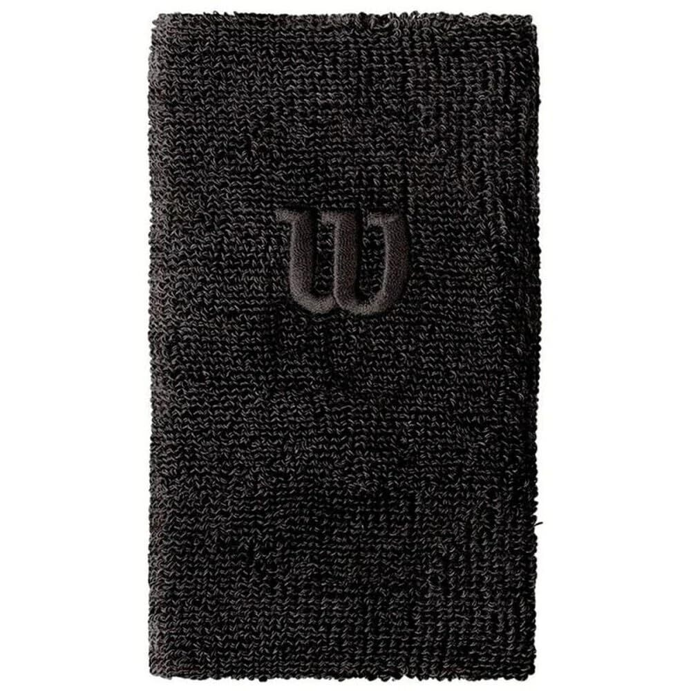 Sports Wristband Wilson Extra Wide Black NUOVO