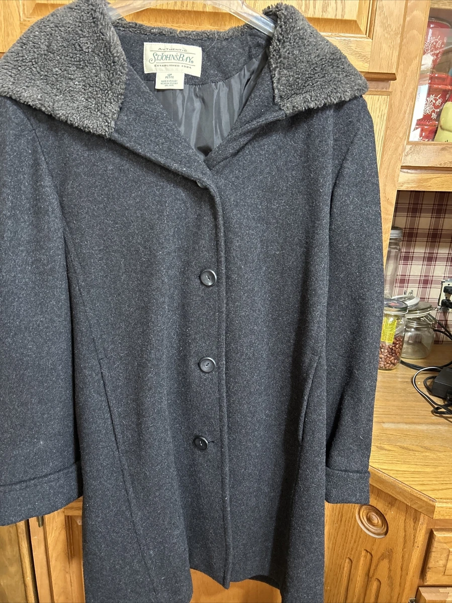 St john's bay wool coat sale