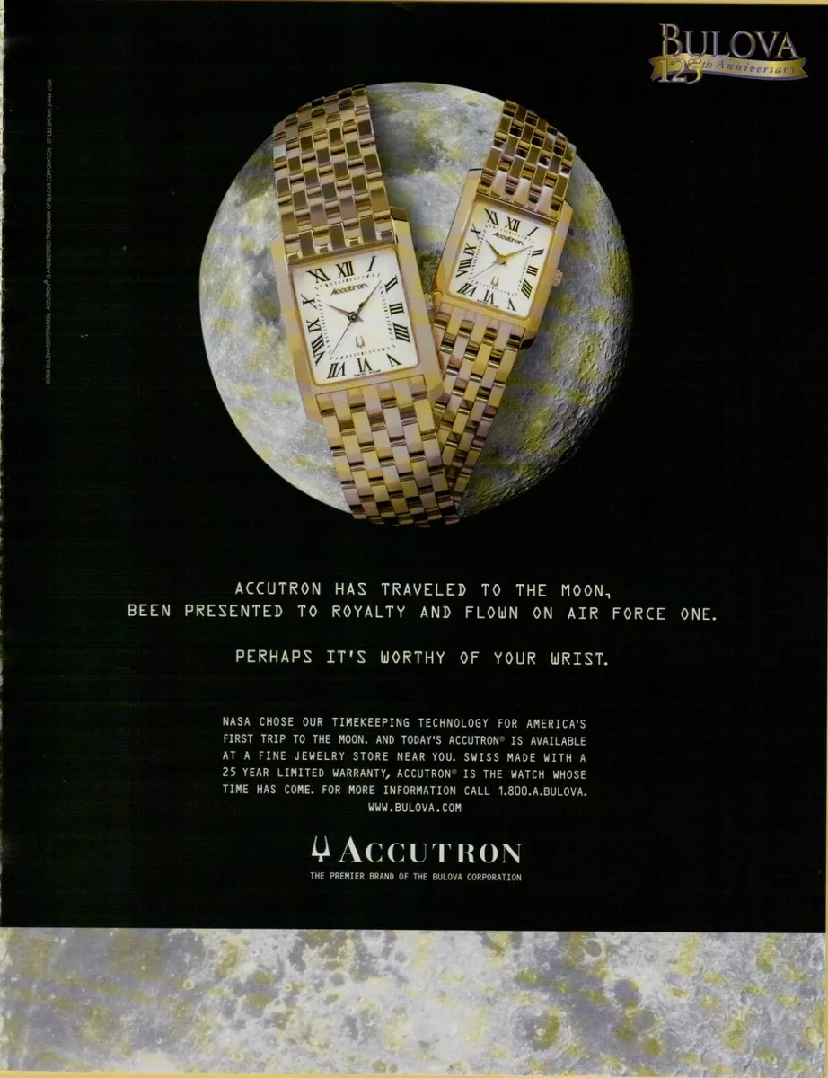 Bulova store nasa watch