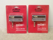 Vox Amplug 2 Clean Headphone Guitar Amplifier AP2-CL Bid on 2 Unused Nice