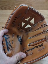 10.5" Baseball Leather Glove Franklin 4013 Youth Right Hand Throw Leather Lined