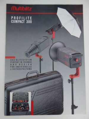 Multiblitz Prospekt > Profilite Compact 300  - Deutsche Sprache 